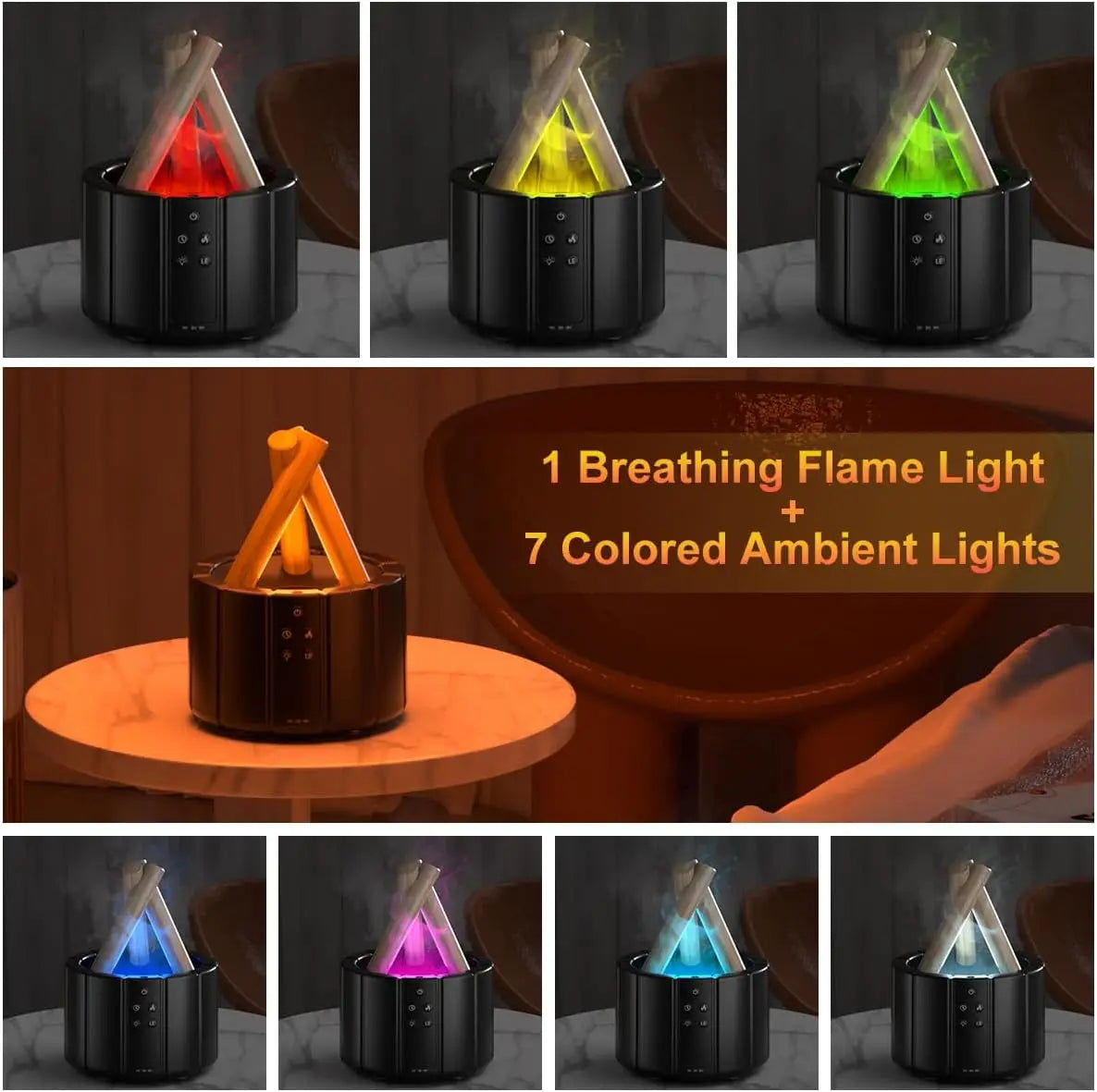 Campfire Aroma Diffuser – Hogar Saludable con Estilo